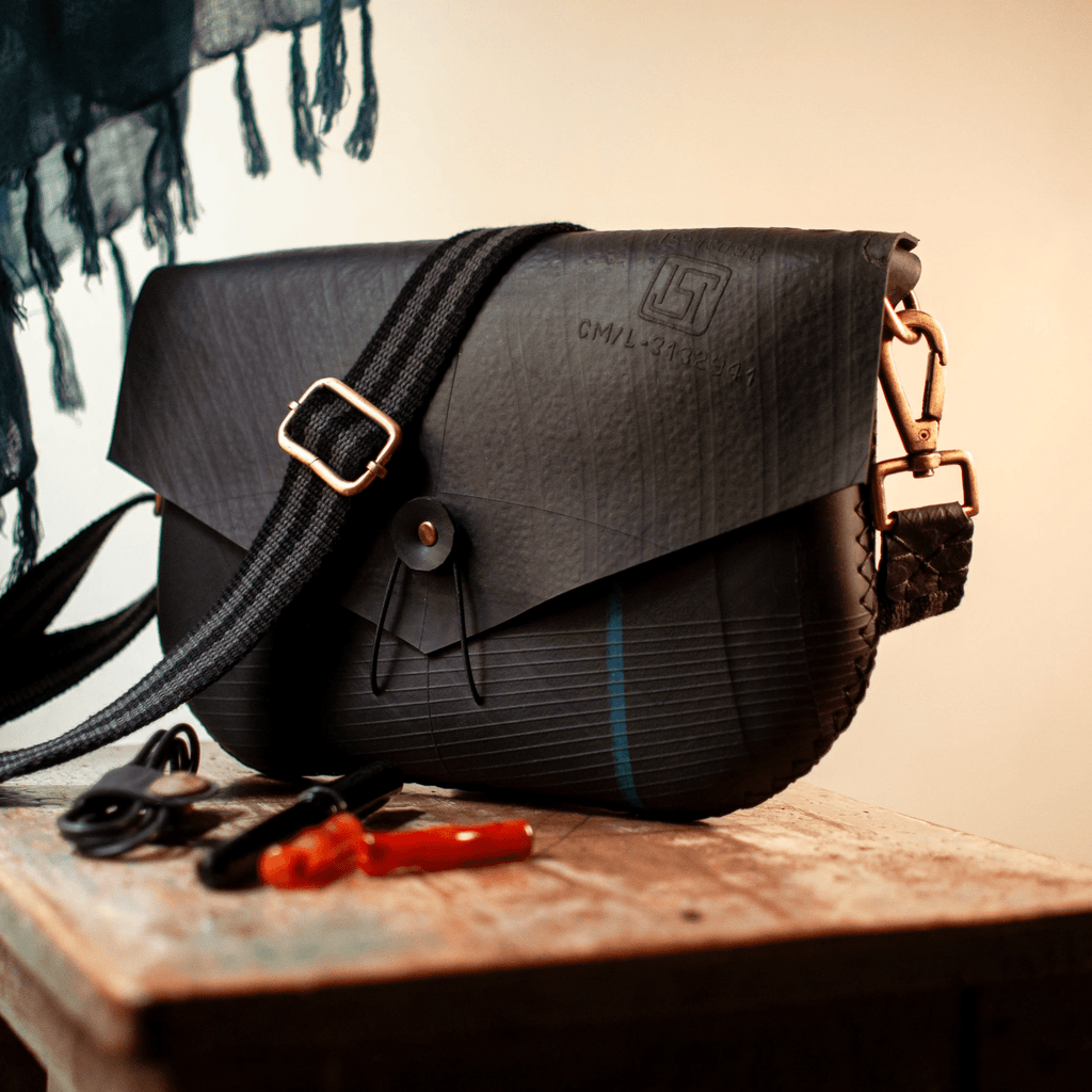Mala .|. An upcycled sling - The Second Life India