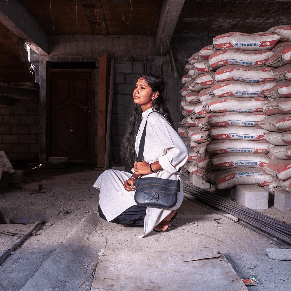 Mala .|. An upcycled sling - The Second Life India