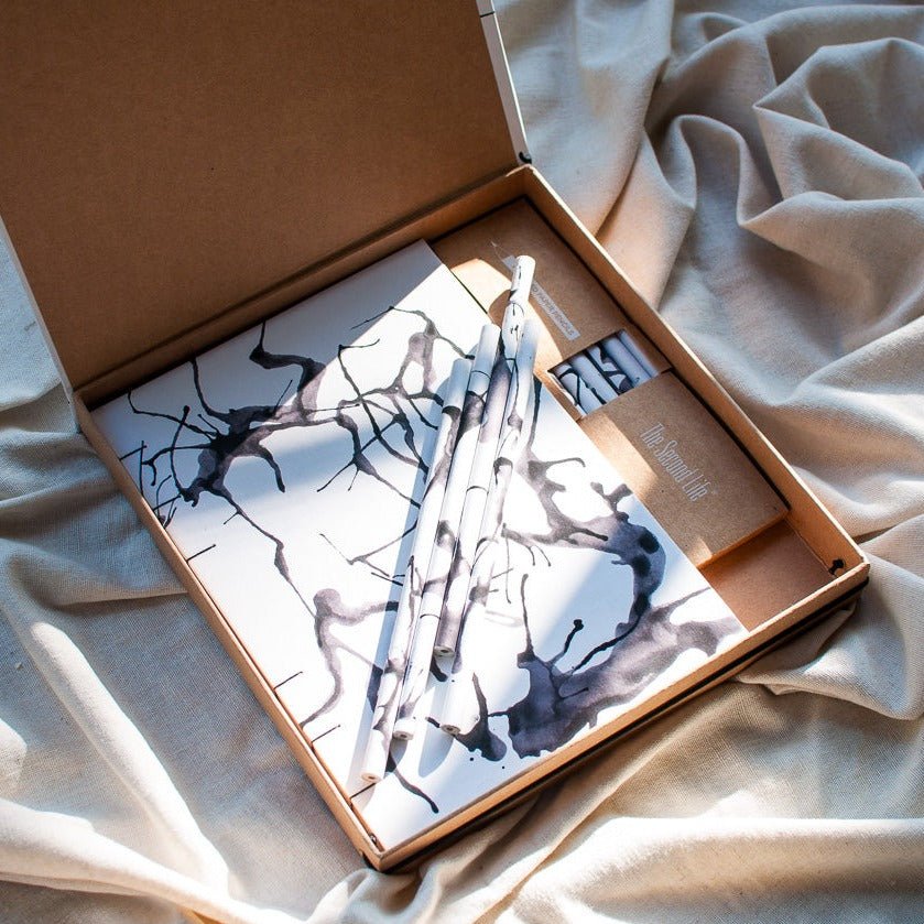 Stationery set - abstract series - The Second Life India