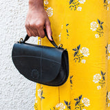 Hand-stitched sling bags for women - Upcycled tyre tube - The Second Life India