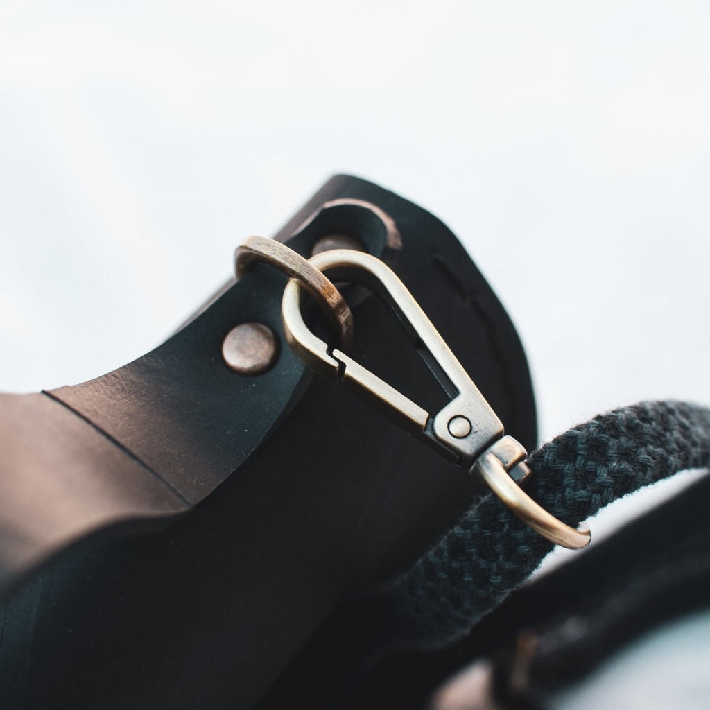Hand-stitched sling bags for women - Upcycled tyre tube - The Second Life India