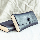 Multipurpose pouches - Upcycled tyre tube and waste wood - The Second Life India