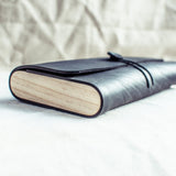 Multipurpose pouches - Upcycled tyre tube and waste wood - The Second Life India