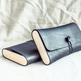 Multipurpose pouches - Upcycled tyre tube, waste wood and recycled felt - The Second Life India