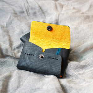 Card holders - Upcycled tyre tube and recycled felt V2 - The Second Life India