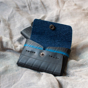 Card holders - Upcycled tyre tube and recycled felt V2 - The Second Life India