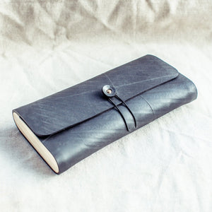 Multipurpose pouches - Upcycled tyre tube and waste wood - The Second Life India